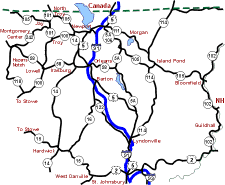 foliage route in the northeast kingdom